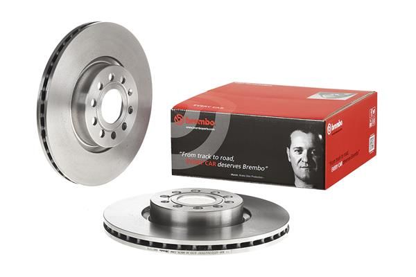 Volkswagen Fren Diski Ön (VW Caddy 04-Golf 04-Passat 06-Audi A3 04-Seat Leon 06 -)-312×25 5×112 | 2 Adet Takım - BREMBO 09.9772.10