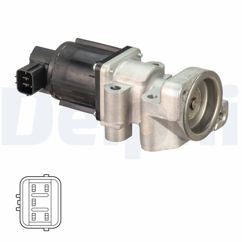 Opel EGR Valfi 07 > Astra.H-Meriva-Zafira 1.7Cdti - DELPHI EG10524-12B1