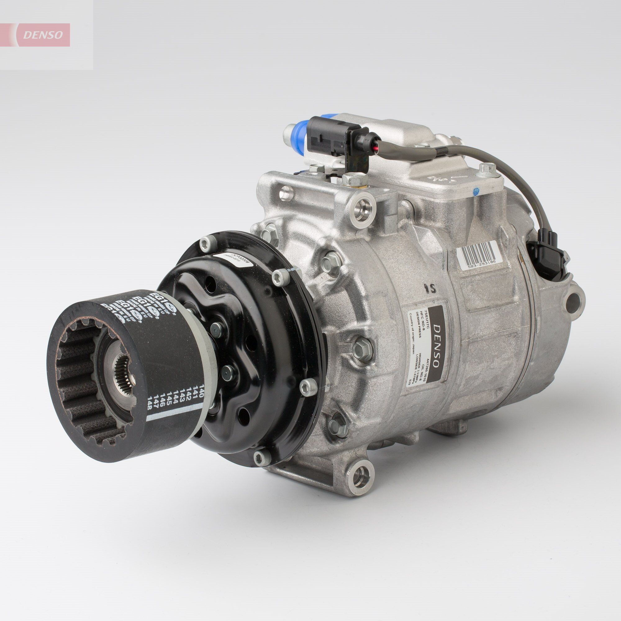 Volkswagen Klima Kompresörü Kasnaklı (VW T5 2.5 TDI Axd Axe Motor) - DENSO DCP32006K