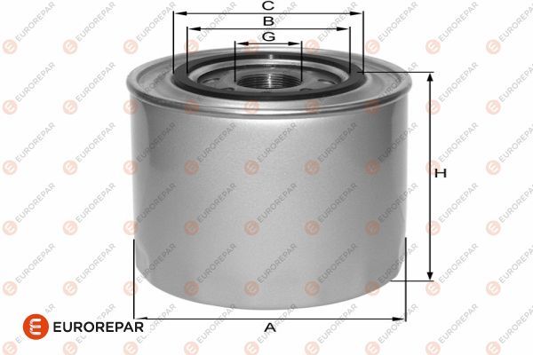 Volkswagen Psa / Erp Yağ Filtresi Audi-VW-Porsche-Alfa Romeo - EUROREPAR 1682273780