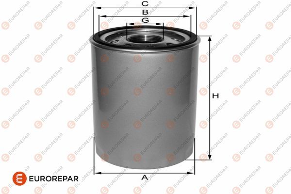 Opel Psa / Erp Yağ Filtresi 4008 4007 C4 Aircross Vectra B Combo Corsa A Astra F Panda - EUROREPAR 1682274780
