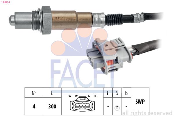 Opel Oksijen Sensörü - FACET 10.8214