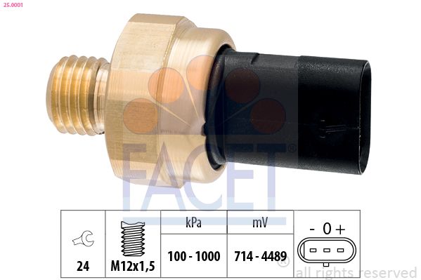 Opel Yağ Müşürü Peugeot 3008-208 Citroen C4 Ds4 - FACET 250001
