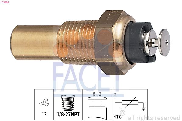 Opel Hararet Müşürü Opel Astra F / Corsa B / Vectra A - FACET 7.3005