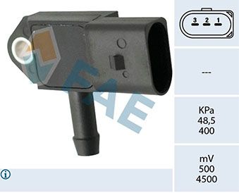 Volkswagen Fark Basınç Sensörü A1 A3 A4 A5 A6 Q2 Q3 Q5 Arona Ateca Ibiza Leon Kamıq Karoq Kodiaq Octavia Scala - FAE 16133