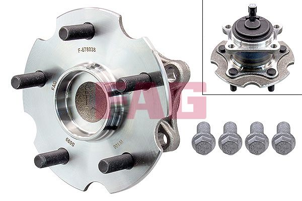 Opel Teker Rulmanı Arka 08 > Auris-Avensis Sw - FAG 713621120