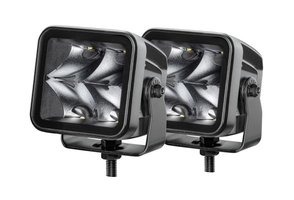 Opel Uzun Huzme Far 12V-24V Led Siyah 81 mm Hareketlı Montaj - HELLA 1FA358176-821