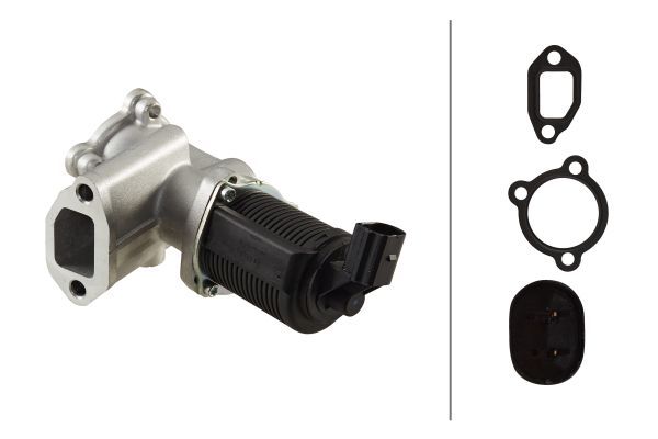 Opel EGR Valfi Astra H Z13dth Doblo Palio Albea Punto 1,3 Multijet 16V 90Hp Corsa D 1,3 CDTI Z13dth 05 - - HELLA 6NU010171-451
