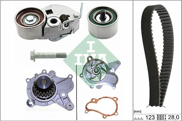 Opel Devirdaim Triger Seti (Hyundai: Accent 03-06 Matrix 1.5Crdı Getz 1.5Crdı 03-Tucson 2.0Crdı 04 -) - INA 530054231
