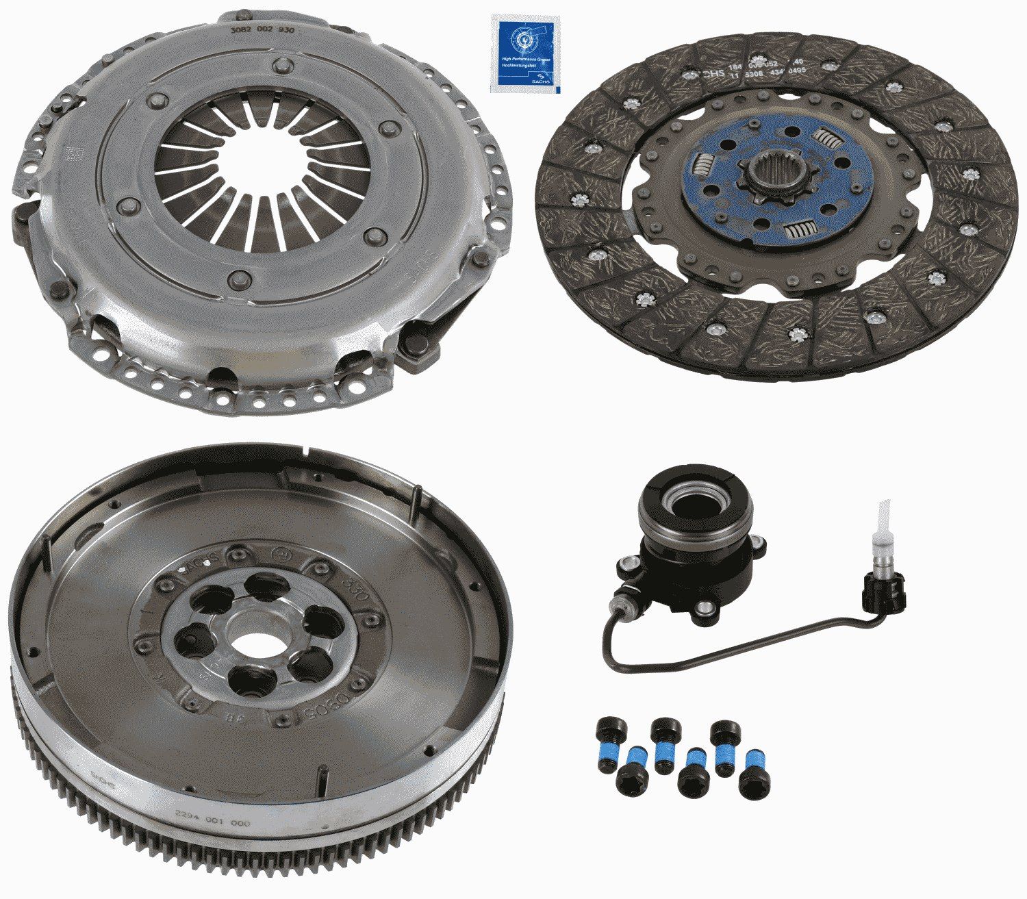 Opel Volan Opel Insignia A 2.0 CDTI Manuel (2290 601 076 Degıstı) - SACHS 2290601238