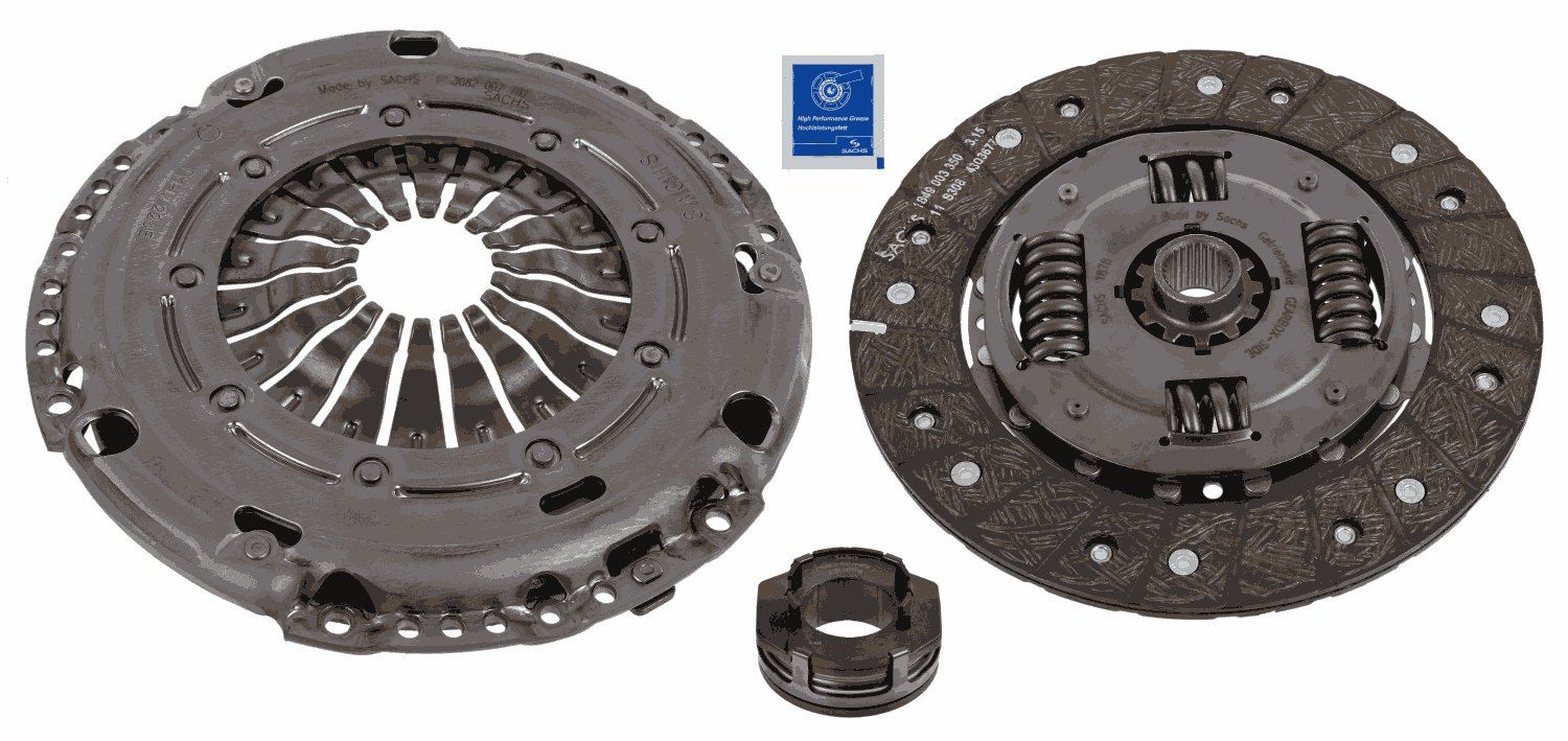 Volkswagen Debriyaj Seti (VW Golf 17-20 Passat 15-Audi A3 17-21 Seat Leon 17-20 Skoda Octavia 18-21) Dad-Dpc - SACHS 3000970130