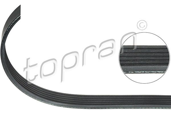 Opel V Kayışı Klimalı Opel Corsa B Astra F 1.4 1.6 16V - TOPRAN 202335