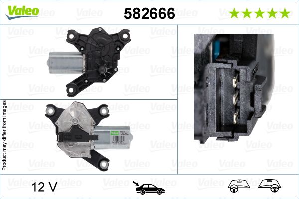 Opel Silecek Motoru Arka Opel Insignia A G09 - VALEO 582666