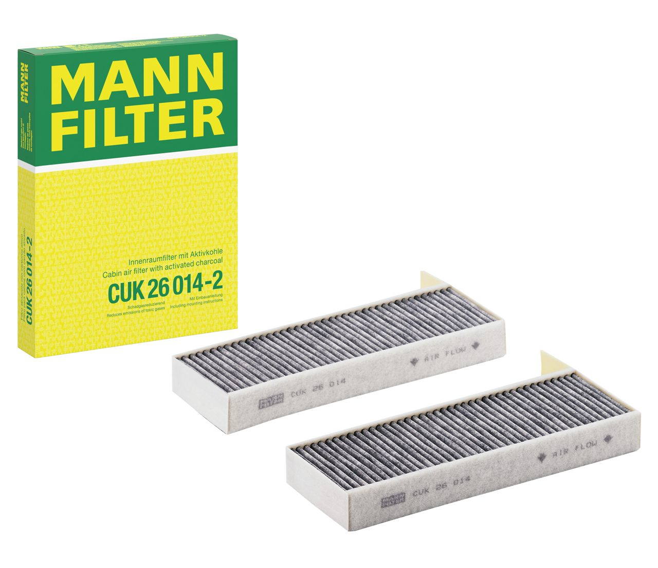 Opel Polen Filtresi 14-Pt.308 + Ca - MANN CUK26014-2