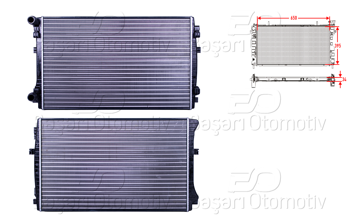 Volkswagen Su Radyatörü Mekanik Mt 652X414x23 VW Golf7 Touran 1.4 TSI 1.6 TDI Tiguan Passat Golf7 Skoda Octavia 3 A3 1.0 TFSI 1.2 TFSI 1.4 TFSI 2.0 TDI 12 > - AUTOLUX 1113022-22