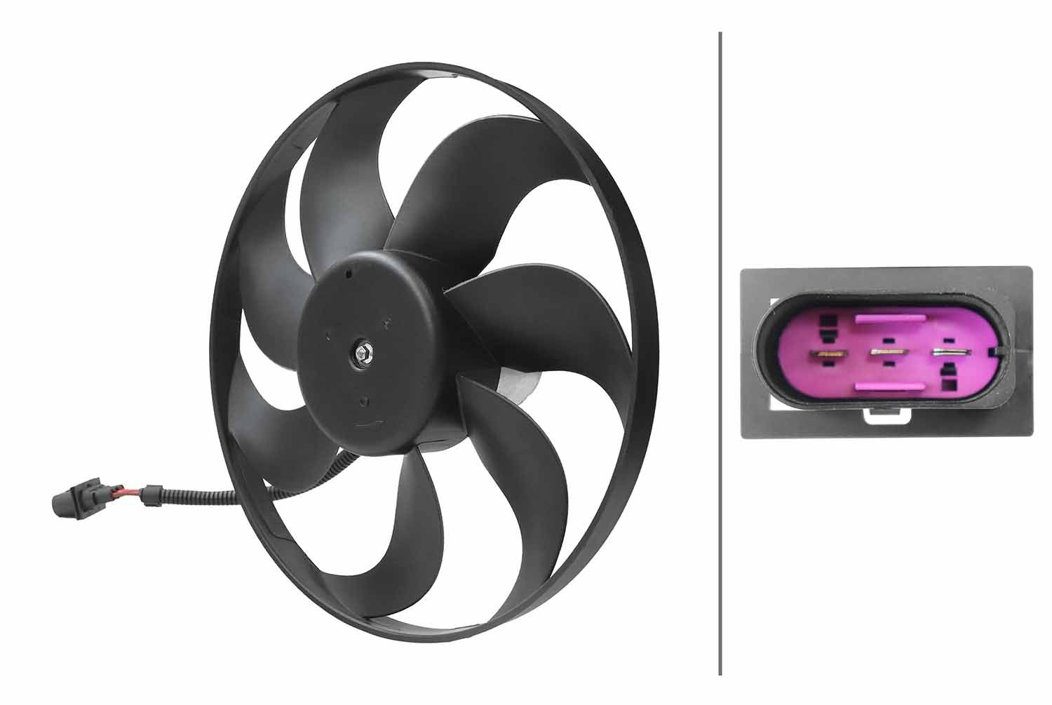 Volkswagen Fan Motoru Golf IV Bora - HELLA 8EW 366 420-081