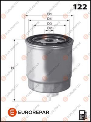 Opel Yakıt Filtresi - EUROREPAR E148098