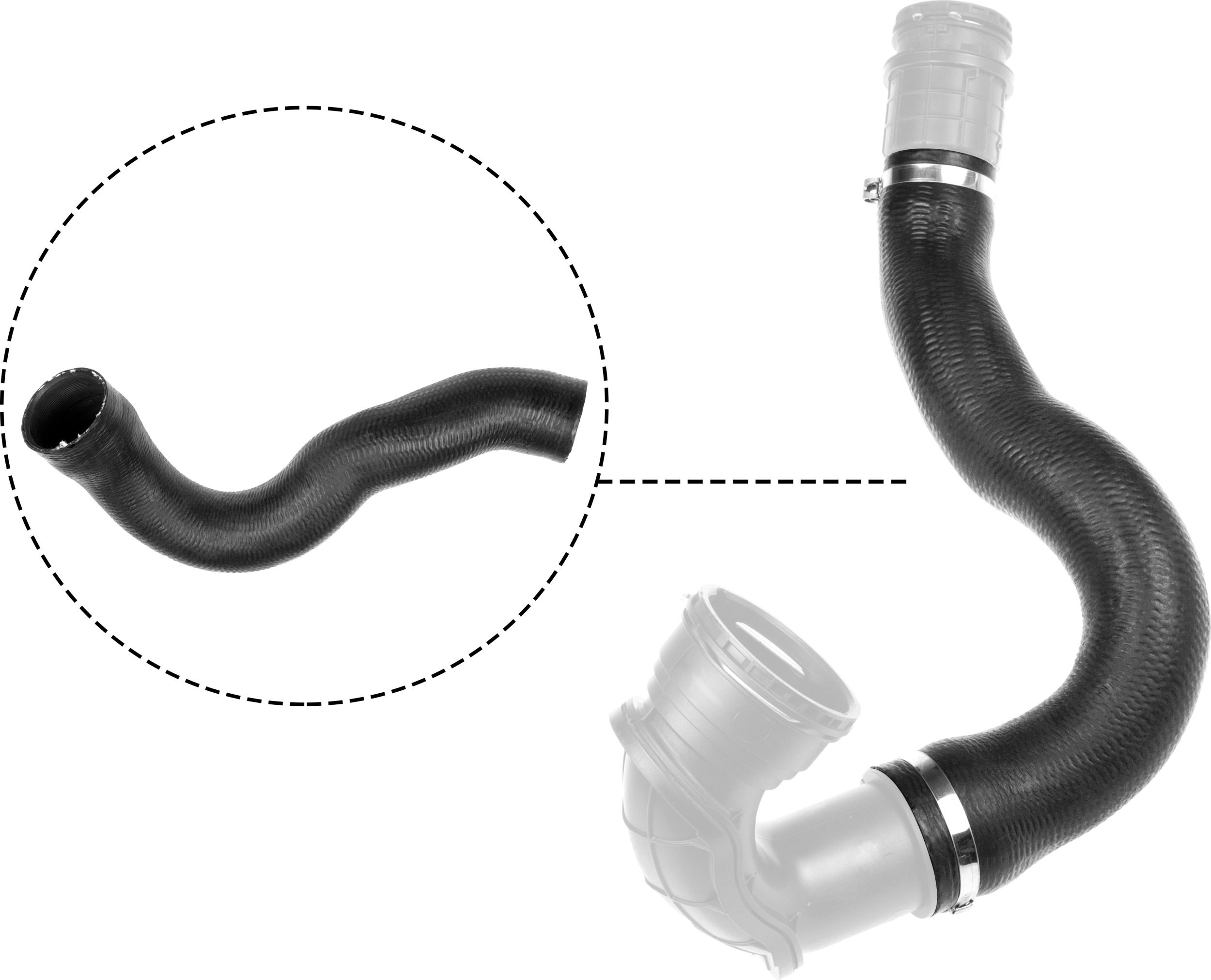Opel Turbo Hortumu Emme Opel Astra J 1.6D - GATES 09-1181