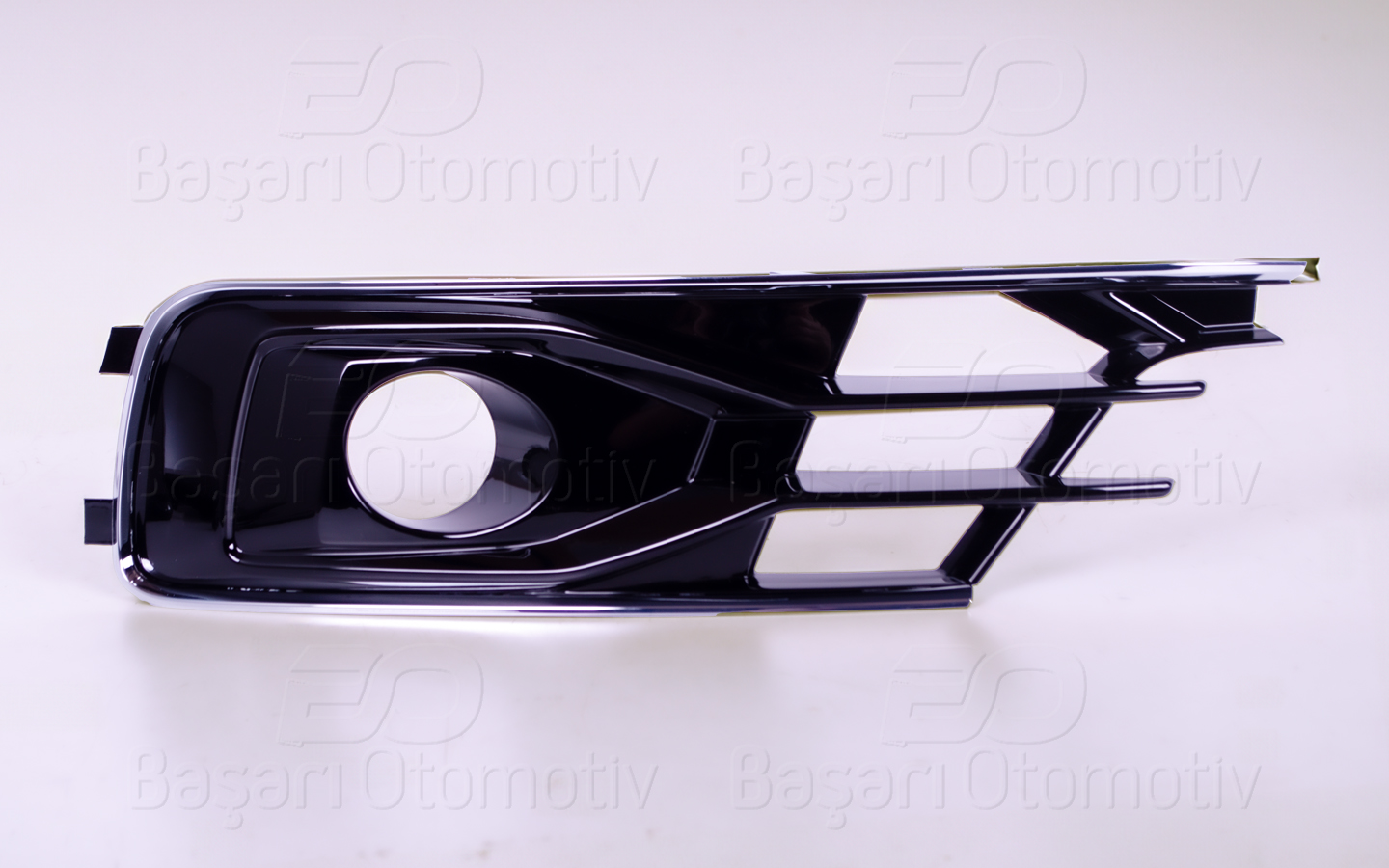 Volkswagen Tampon Izgarası Sol Sisli Pıano Black + Krom Audi A6 15 > - WISCO 1236829-00