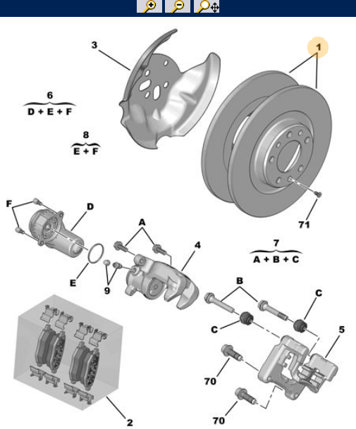 Opel Fren Diski Arka P208 II P008 II / C4 III C41 / Corsa F 19 > - KRAFTVOLL 07041015