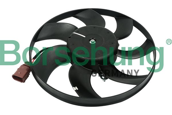 Volkswagen Fan Motoru (Komple) Sağ Küçük (295 mm) Caddy III - BORSEHUNG B11500