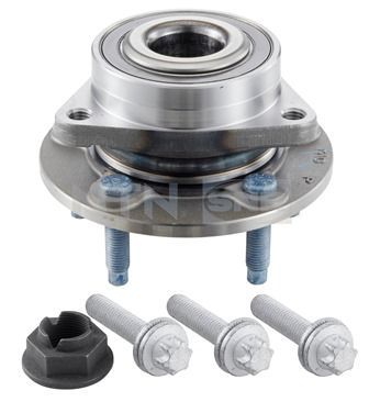 Opel Teker Poryası Astra 04-09 / Astra J 09-16 / Cruze 09-14 Ön Rulmanlı 5 Bijon (Disk Çapı 300mm-321mm) - SNR R15367