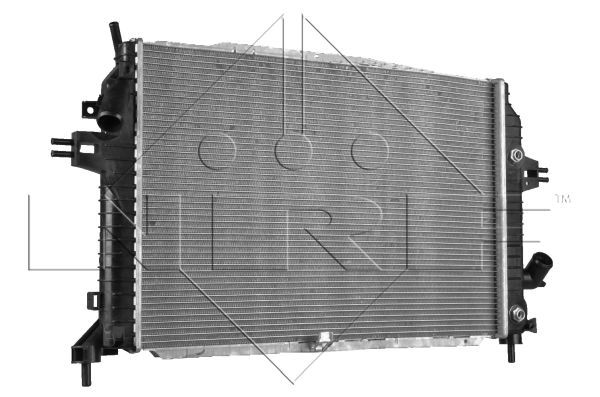 Volkswagen Radyatör Opel Astra H / Zafira B Z19 Dt / Dth (Otomatik) Brezıng - NRF 53082