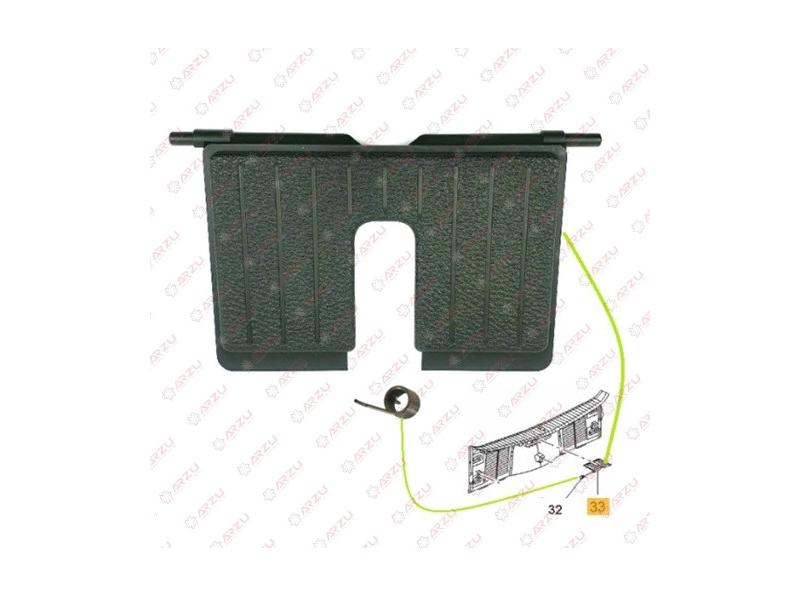 Opel Bagaj Kilit Kapağı + Yay Astra J - İTHAL 13483345