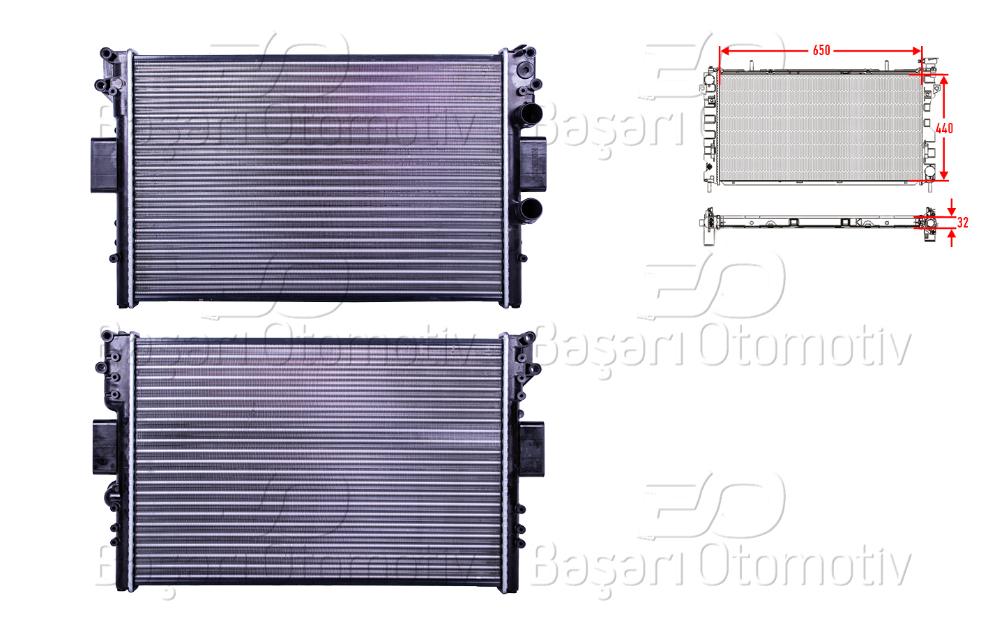 Volkswagen Su Radyatörü Mekanik Mt 650X440x32 Iveco Daily 3 Daily Combı Van 29 L 11V 35S 45C 50 C 1.3 99 > - AUTOLUX 3113024-22