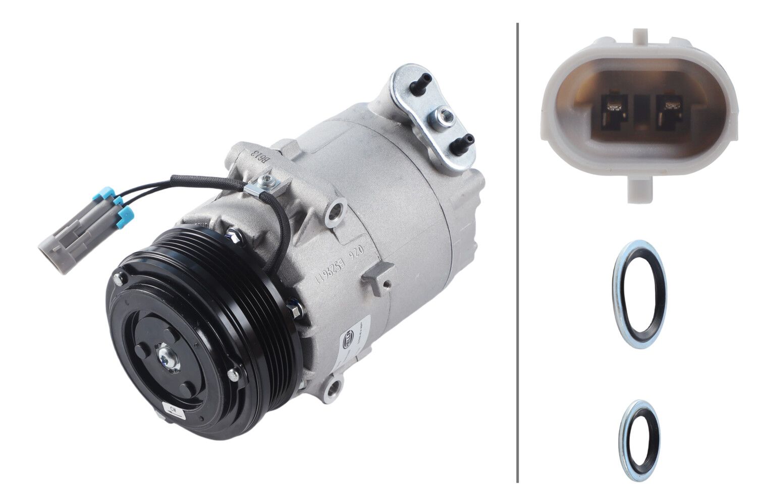 Opel Klima Kompresörü Opel Astra G / Corsa C / Meriva A Z14xe / Z16xe - HELLA 8FK366200721
