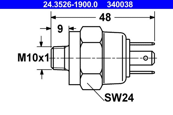 Volkswagen Fren Müşürü - ATE 24.3526-1900.0