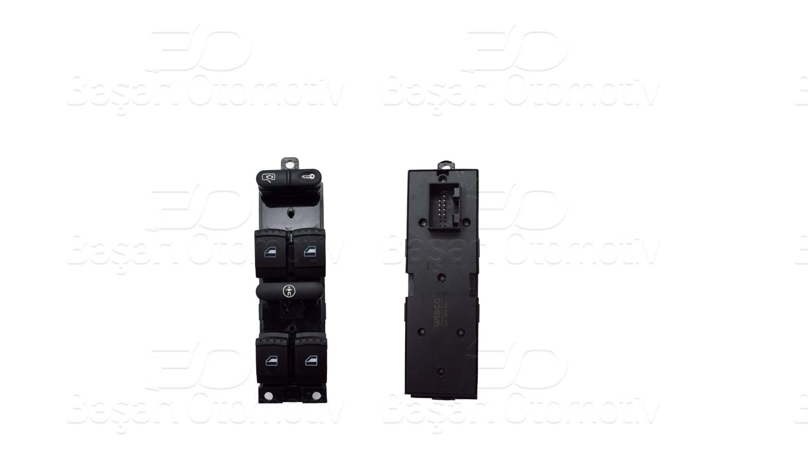Volkswagen Cam Açma Düğmesi Dörtlü Skoda Fabia Octavia Superb 99 > - WISCO 1223032-00