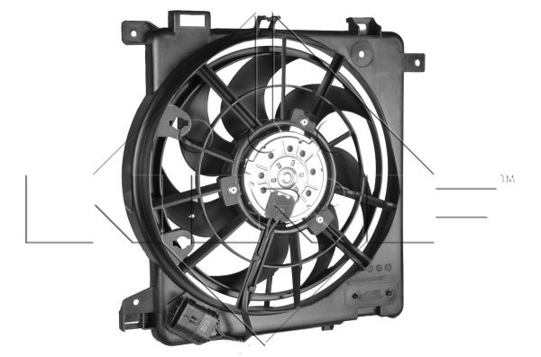 Opel Opel Astra H 1.3 1.7 1.9 CDTI Fan Motoru Davlumbazlı Komple 24467444 - NRF 47622