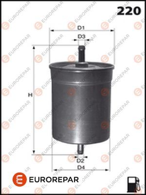 Opel Yakıt Filtresi - EUROREPAR E145055